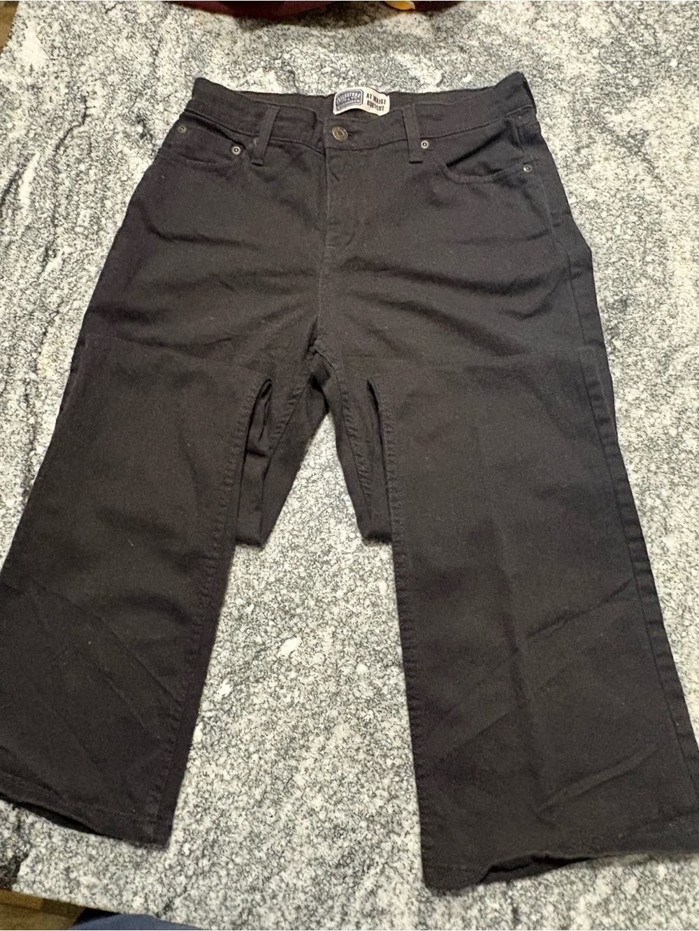Signature by Levi Strauss Black Bootcut At Waist Pants